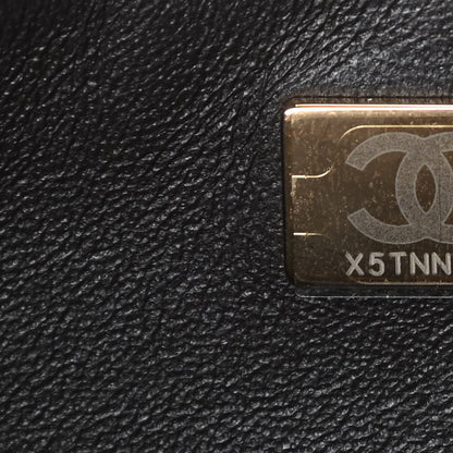 Chanel Lambskin Quilted Mini Rectangular Flap Dark Brown 7 of 11