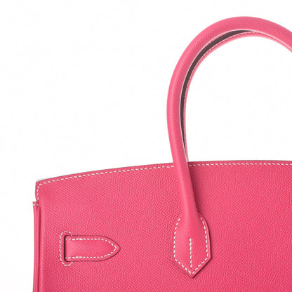 Hermes Epsom Birkin 35 Rose Tyrien 20 of 36