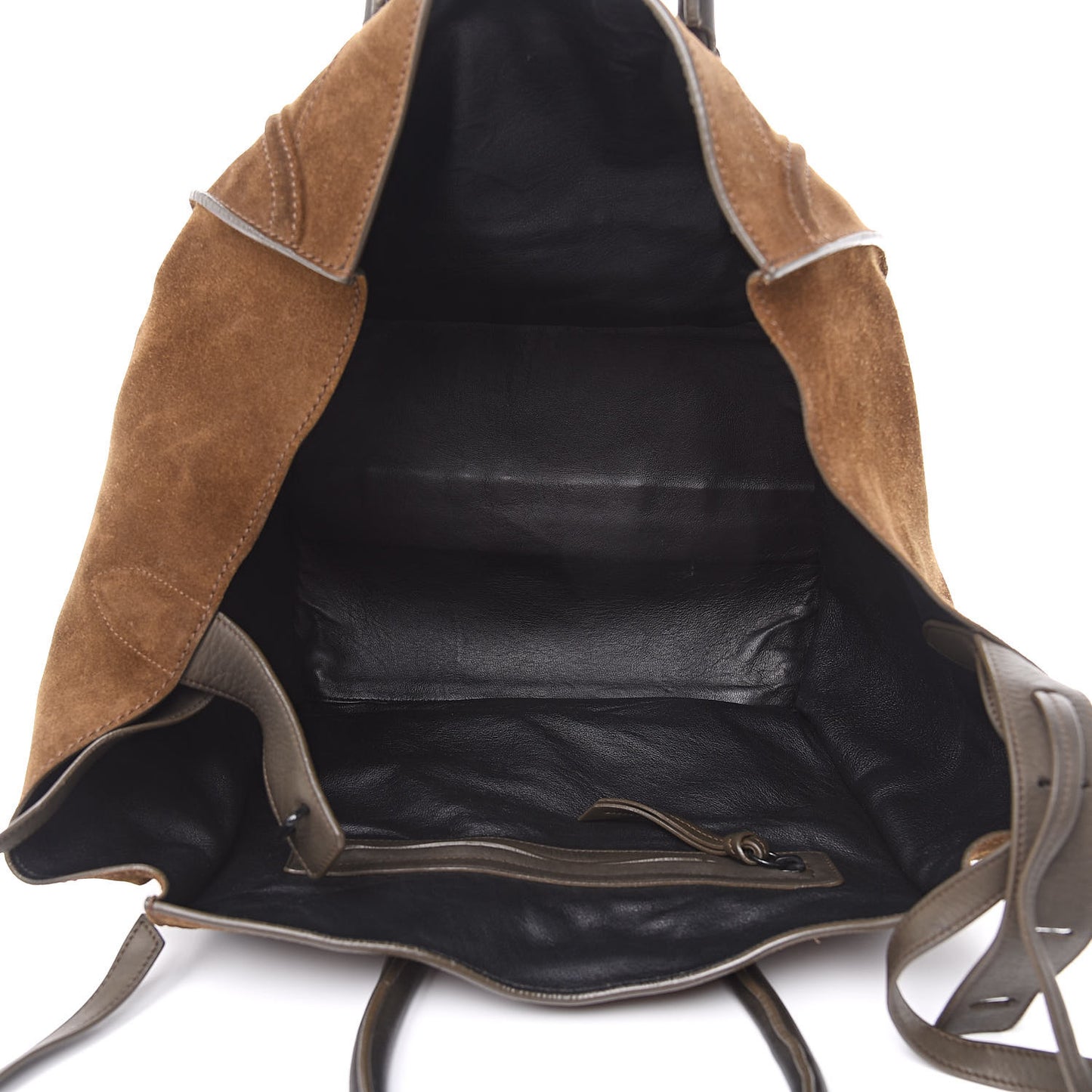 Suede Medium Phantom Luggage Olive
