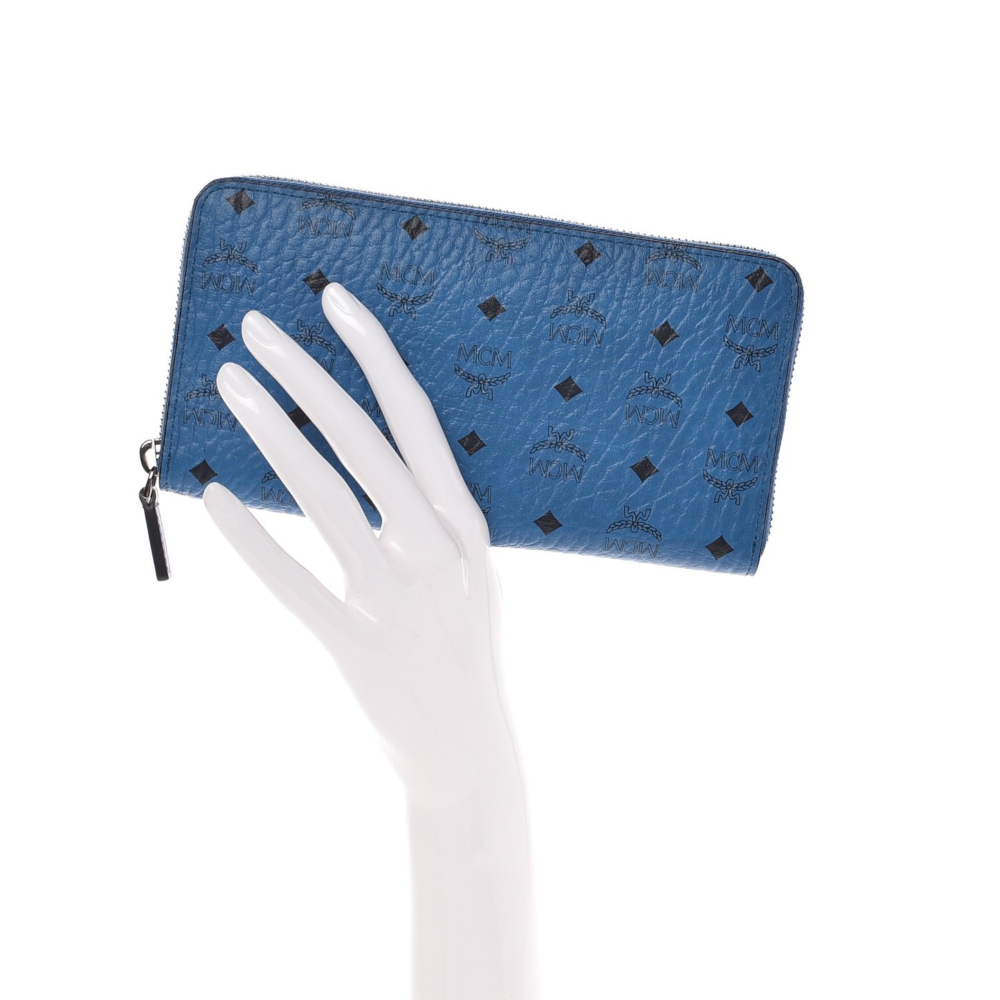 Visetos Large Zip Around Wallet Munich Blue