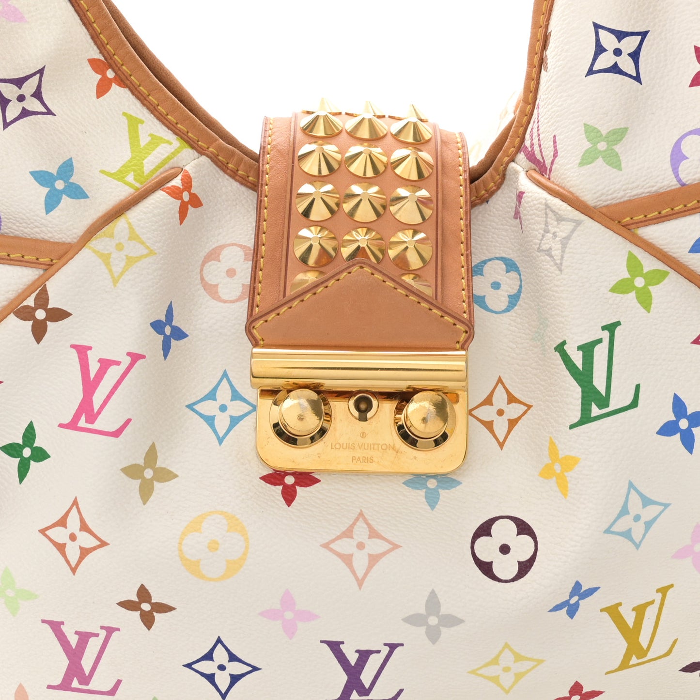Monogram Multicolor Chrissie White