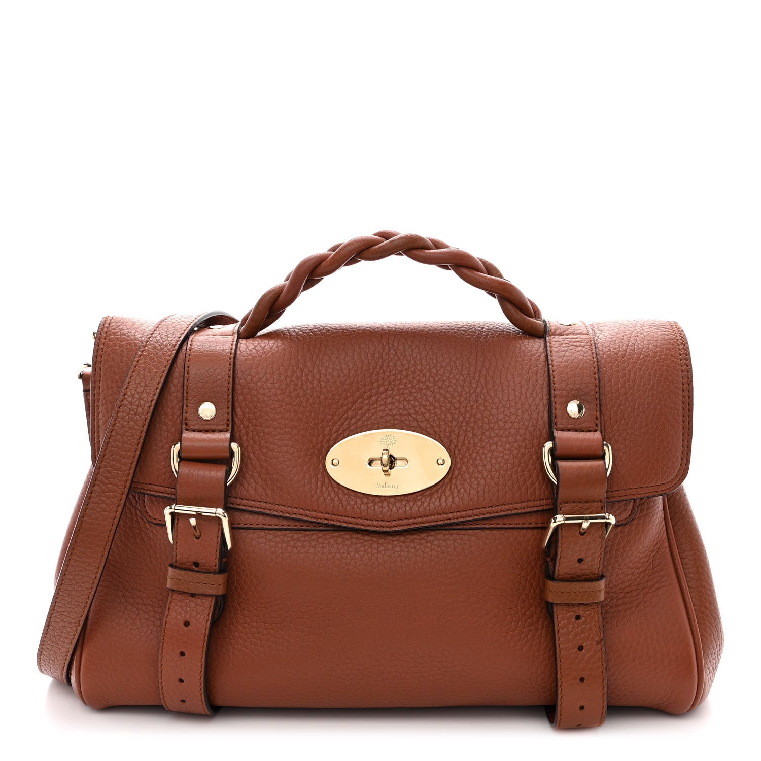 Mulberry Heavy Grain Medium Alexa Chestnut 1 of 11
