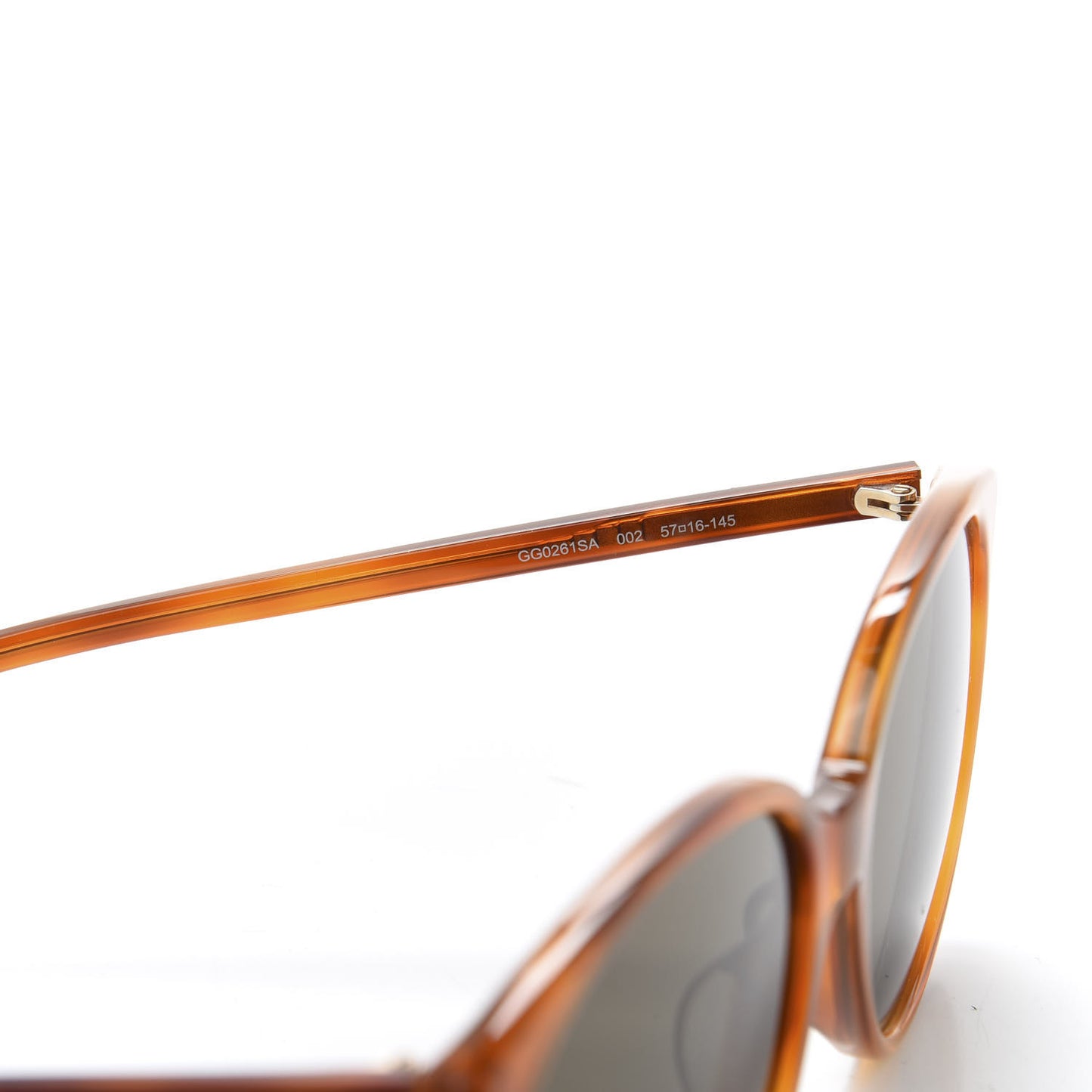 Acetate Frame Sunglasses GG0261SA Havana