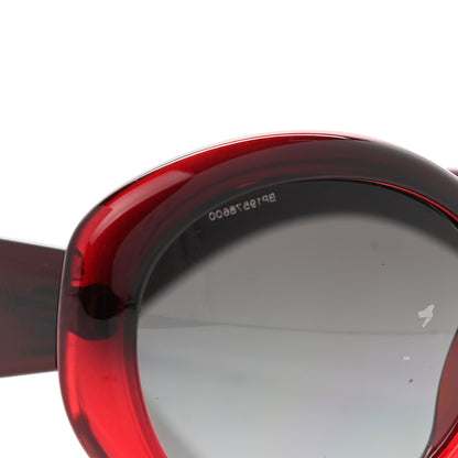 Prada Polarized Sunglasses SPR 30P Red 7 of 9