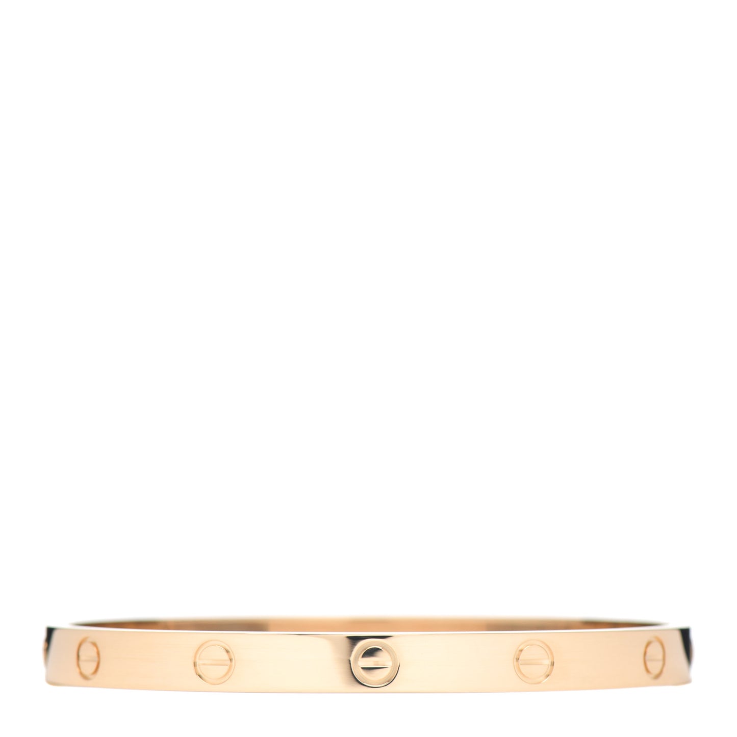 18K Yellow Gold LOVE Bracelet 19
