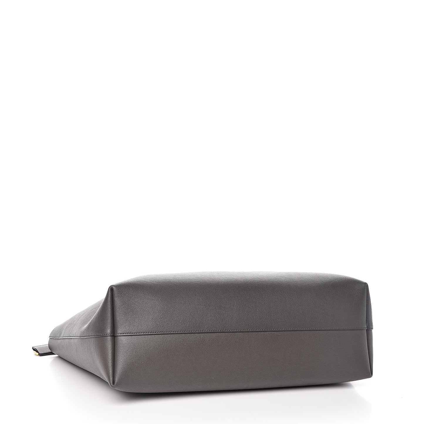 Calfskin Large Shopping Tote Asphalt