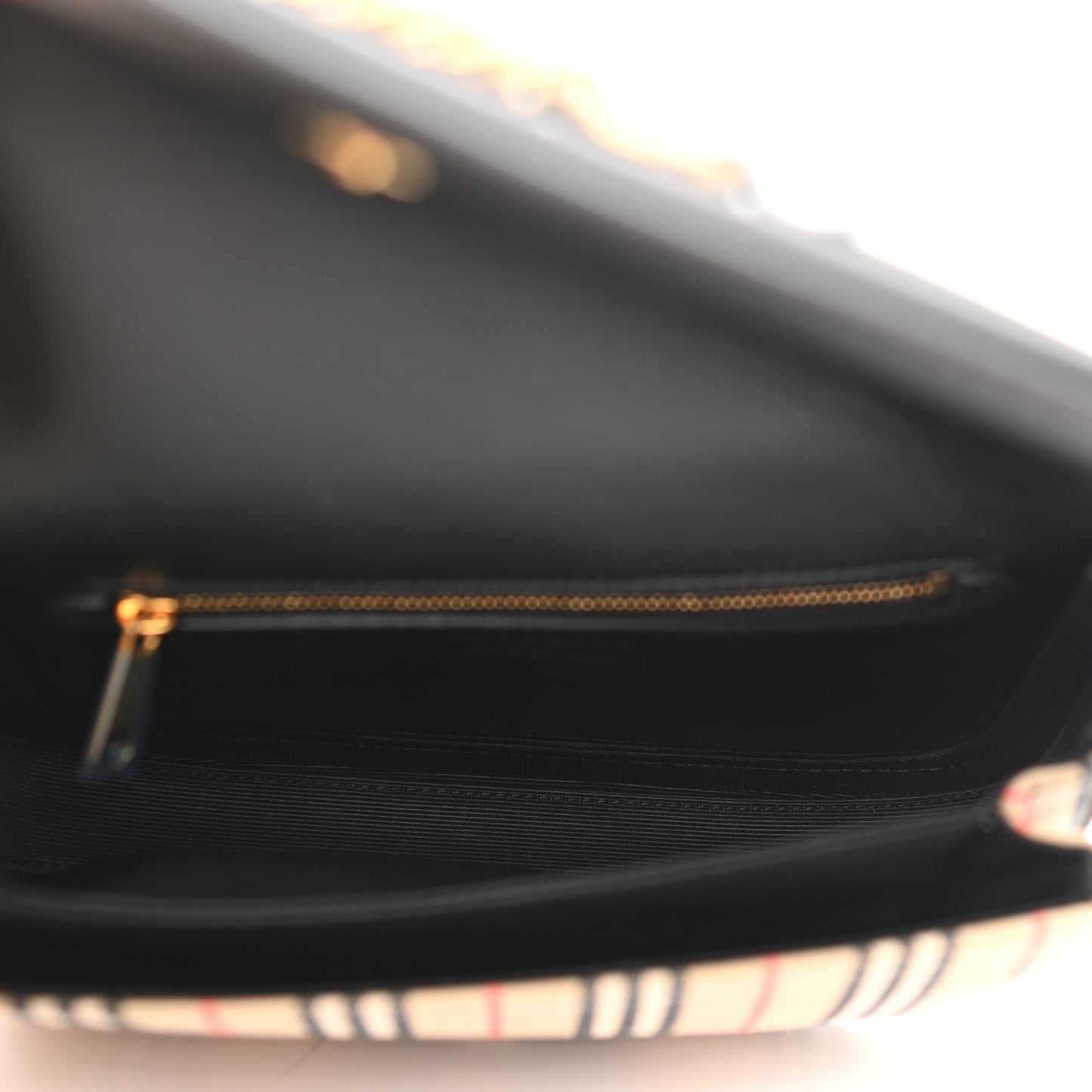 Smooth Calfskin 1983 Knight Check Link Shoulder Bag Black