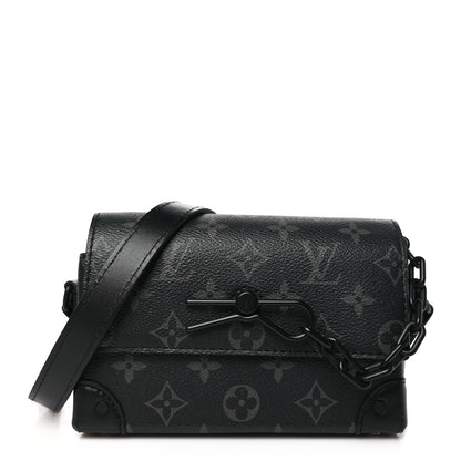 Louis Vuitton Monogram Eclipse Steamer Wearable Wallet 1 of 9