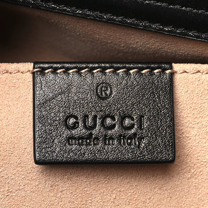 Gucci Calfskin Small Diana Tote Bag Black Yellow Fluo 6 of 9