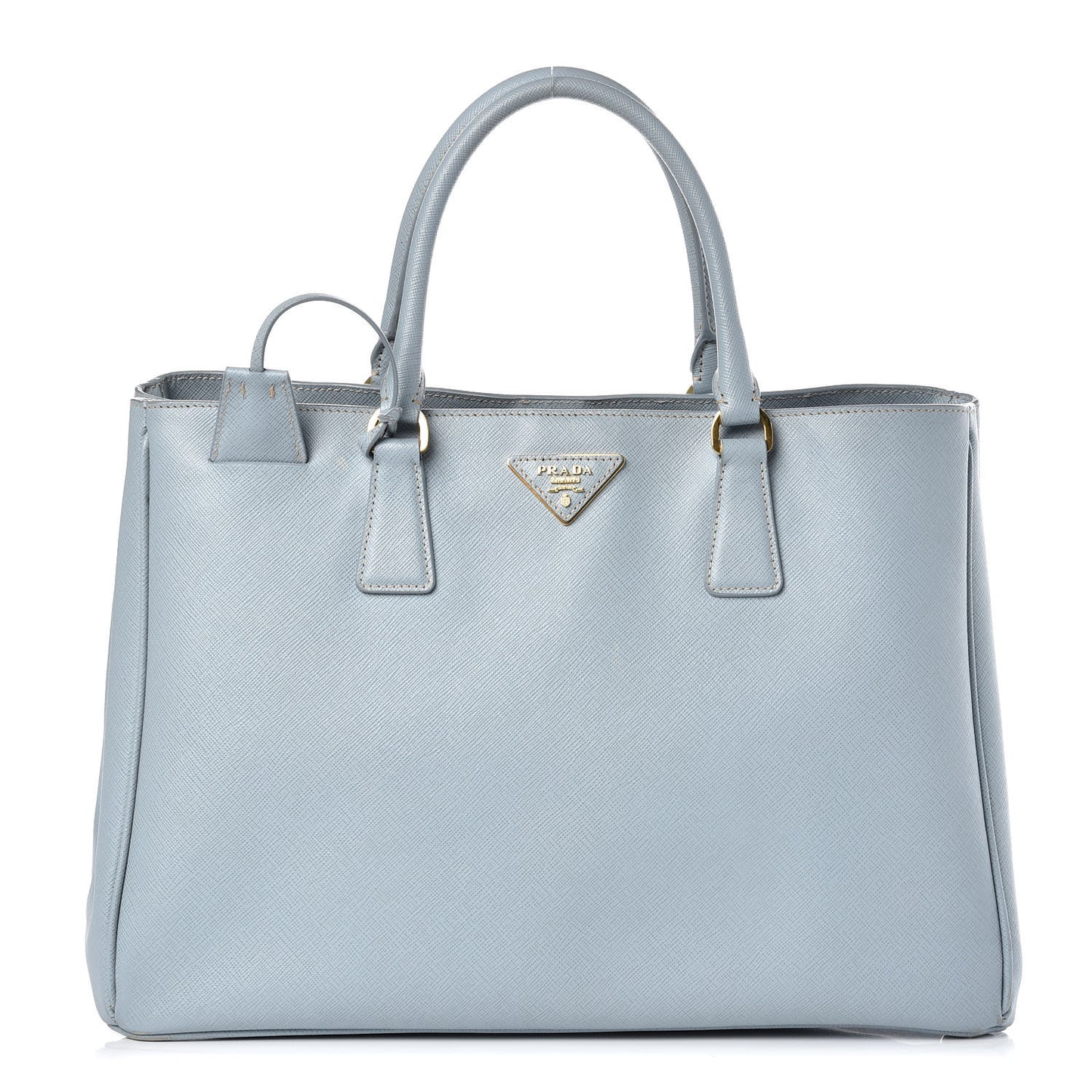 Saffiano Cuir Medium Double Bag Astrale