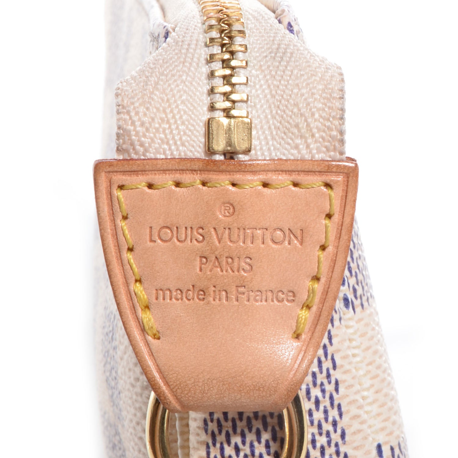 Louis Vuitton Damier Azur Mini Pochette Accessories 7 of 8