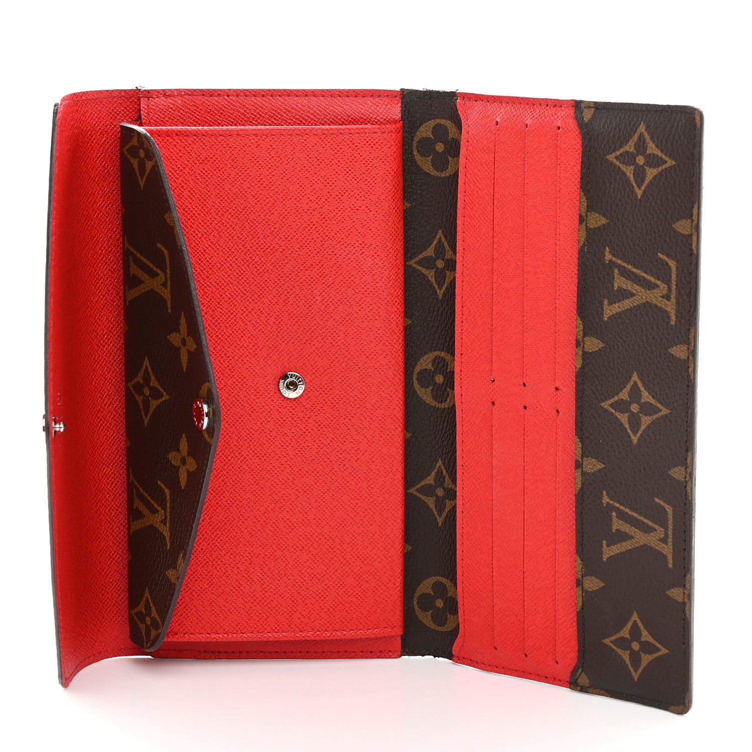 Louis Vuitton Monogram Epi Marie-Lou Long Wallet Coquelicot 5 of 7