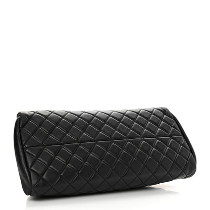Chanel Lambskin Quilted Medium Just Mademoiselle Black 4 of 14