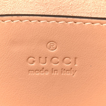 Gucci Calfskin Matelasse Aria Small GG Marmont Chain Shoulder Bag Camelia 6 of 11