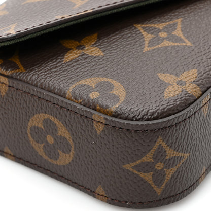 Louis Vuitton Monogram Felicie Strap & Go Kaki 9 of 12