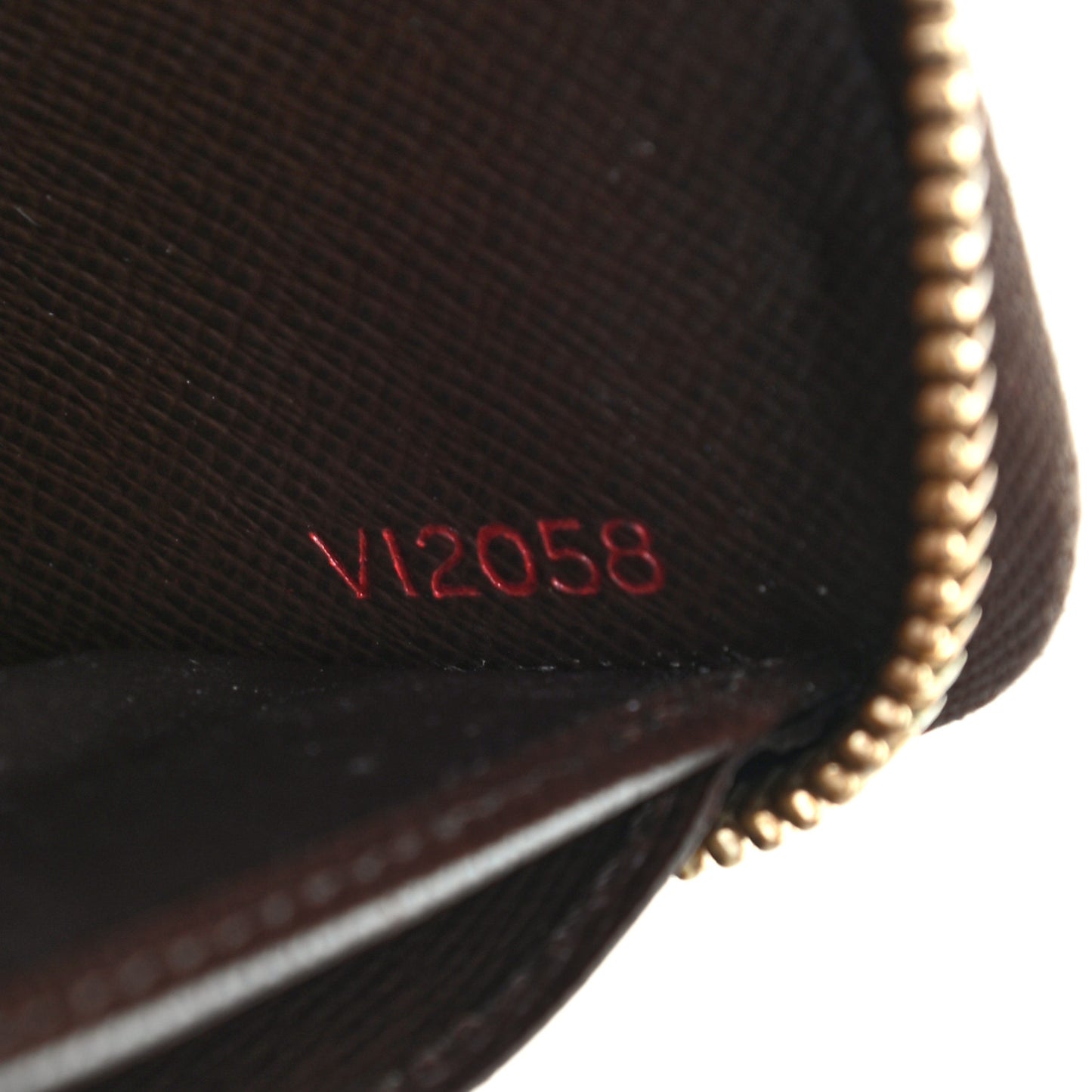 Damier Ebene Zippy Wallet