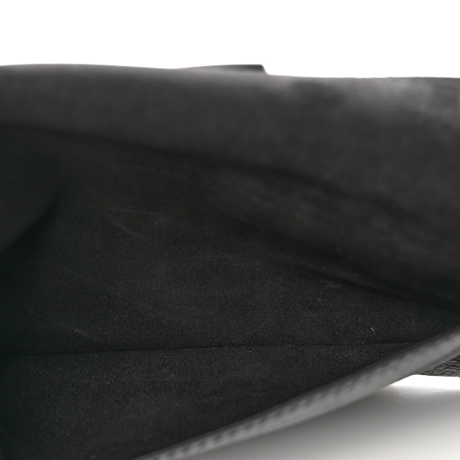 Christian Dior Crinkled Lambskin 135mm Saddle Belt Black 4 of 6