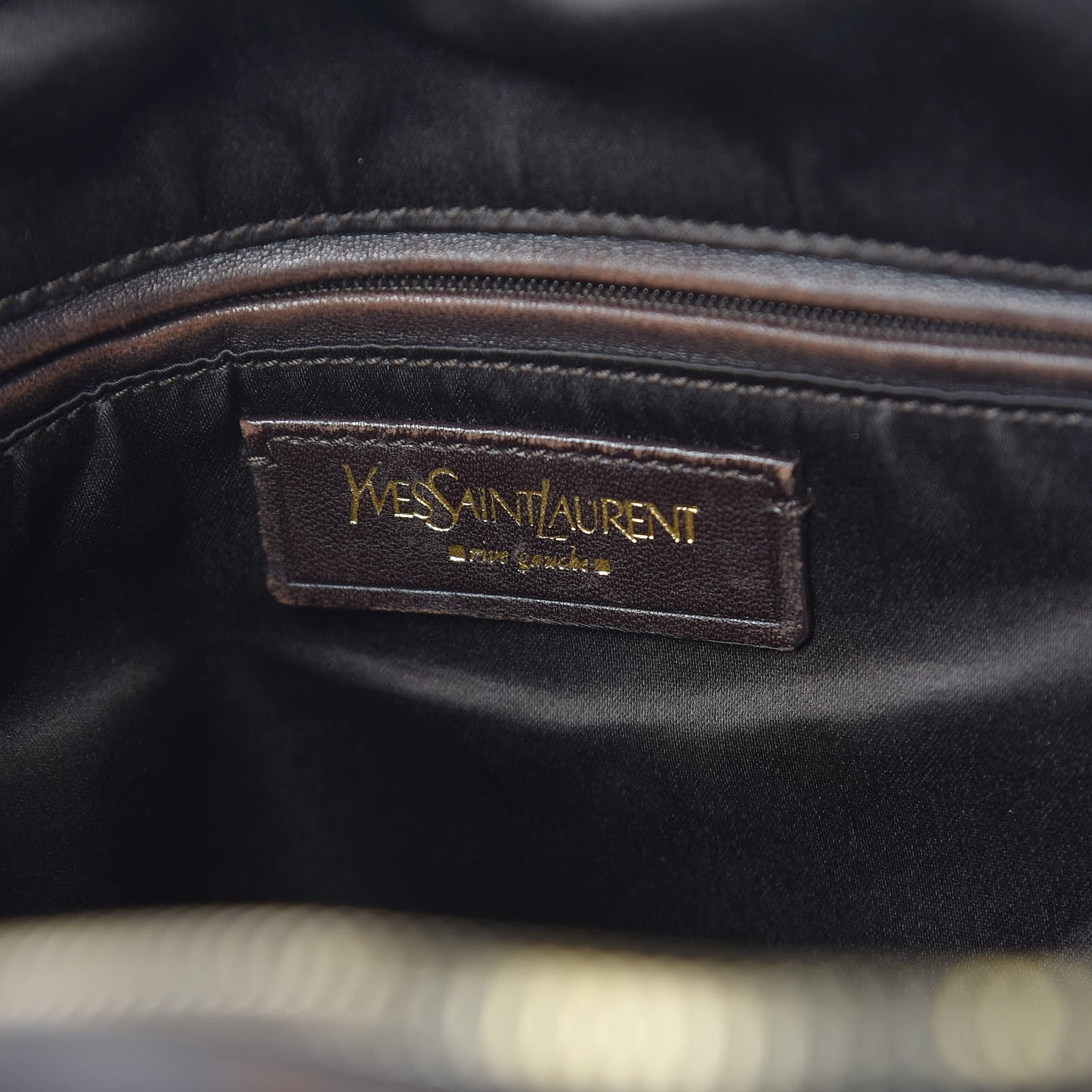 Calfskin Large Muse Dark Brown