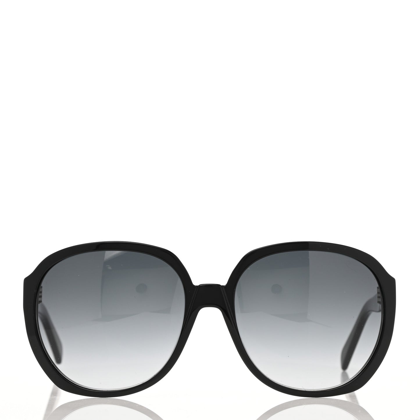 Acetate Round Sunglasses CL 40147I Black