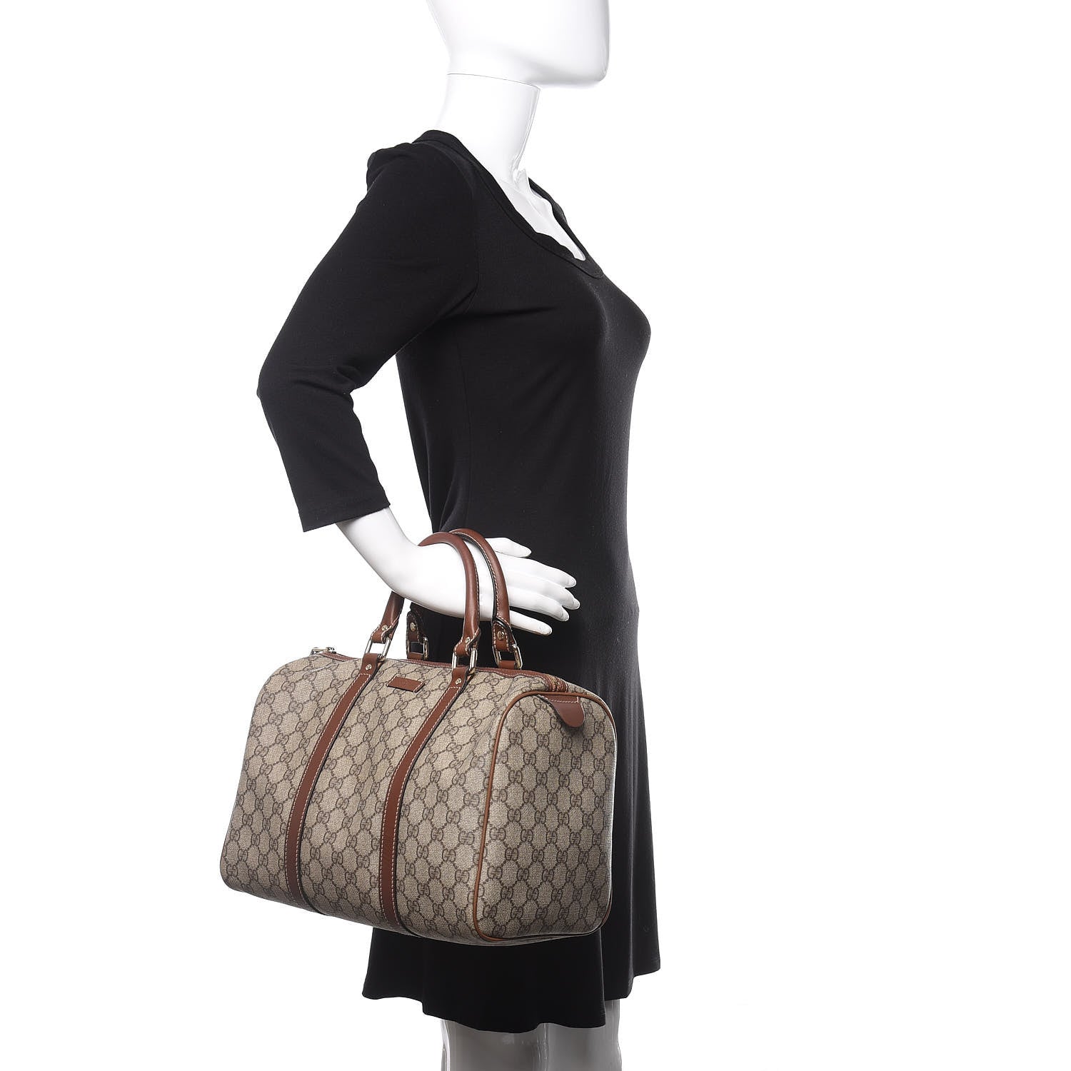 Gucci GG Plus Monogram Medium Joy Boston Brown 2 of 11