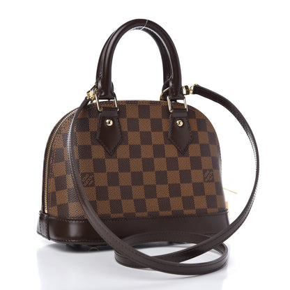 Louis Vuitton Damier Ebene Alma BB 3 of 10