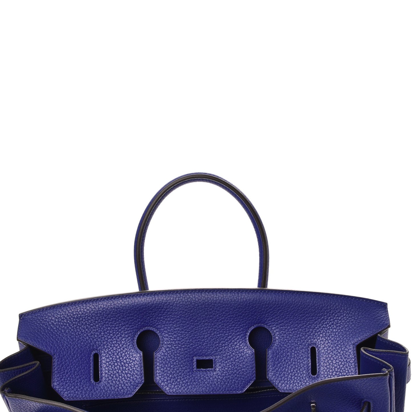 Togo Birkin 35 Bleu Electrique