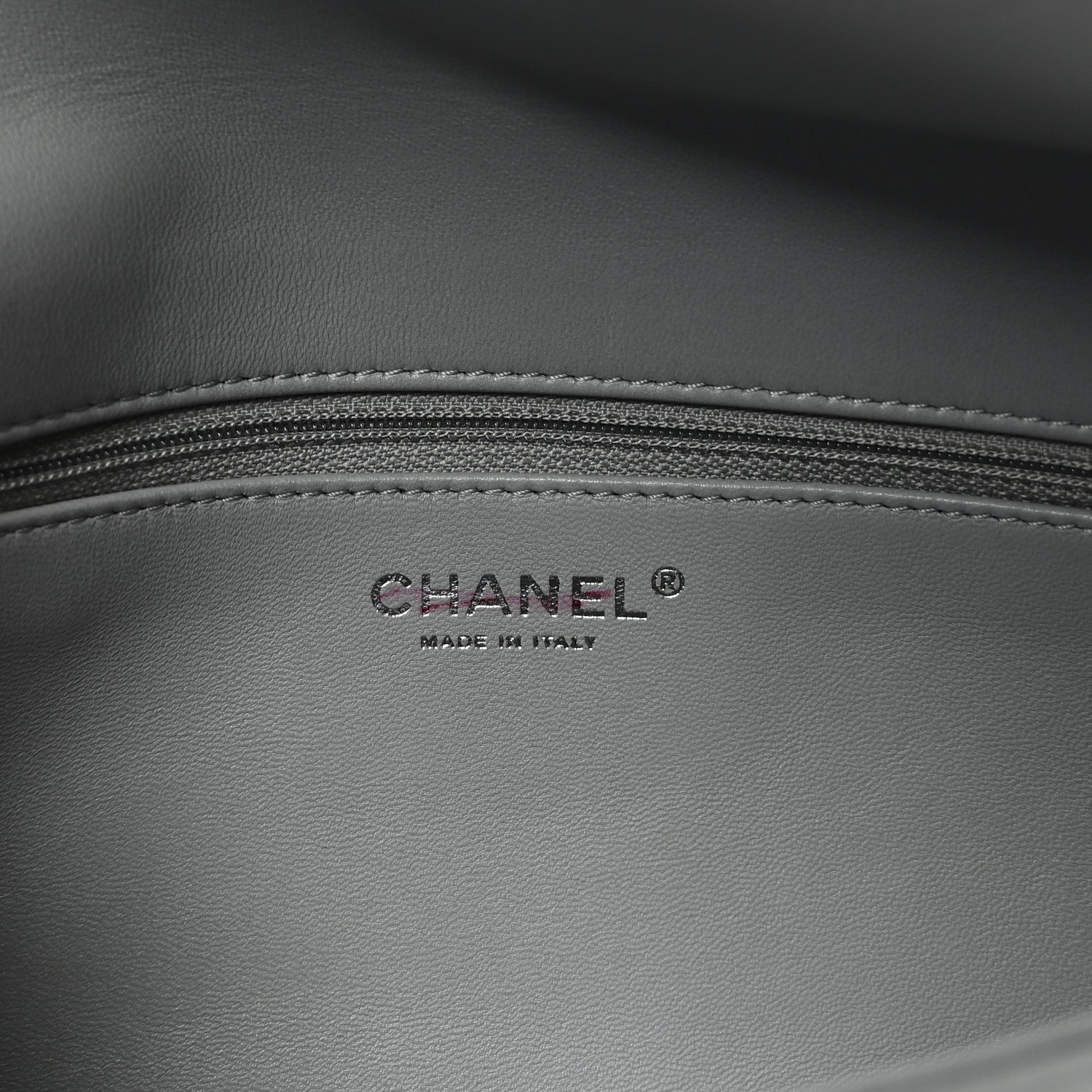 Chanel Shearling Lambskin Chanel 100% Grey 6 of 7