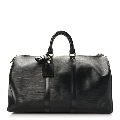 Louis Vuitton Epi Keepall 45 Black 1 of 19
