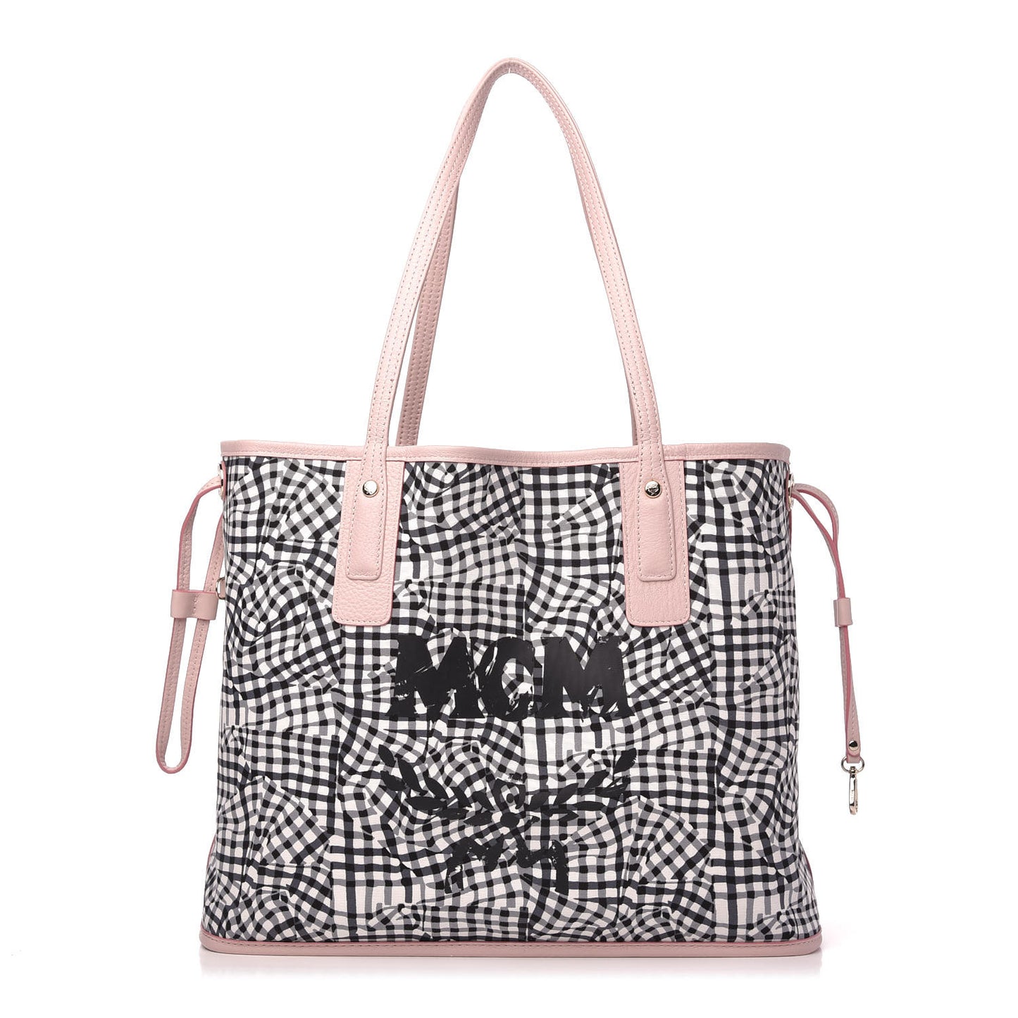 Visetos Medium Liz Reversible Shopper Tote Powder Pink