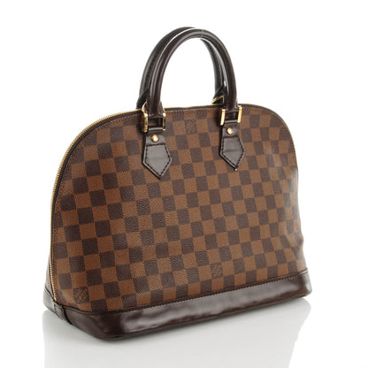 Louis Vuitton Damier Ebene Alma PM 3 of 9