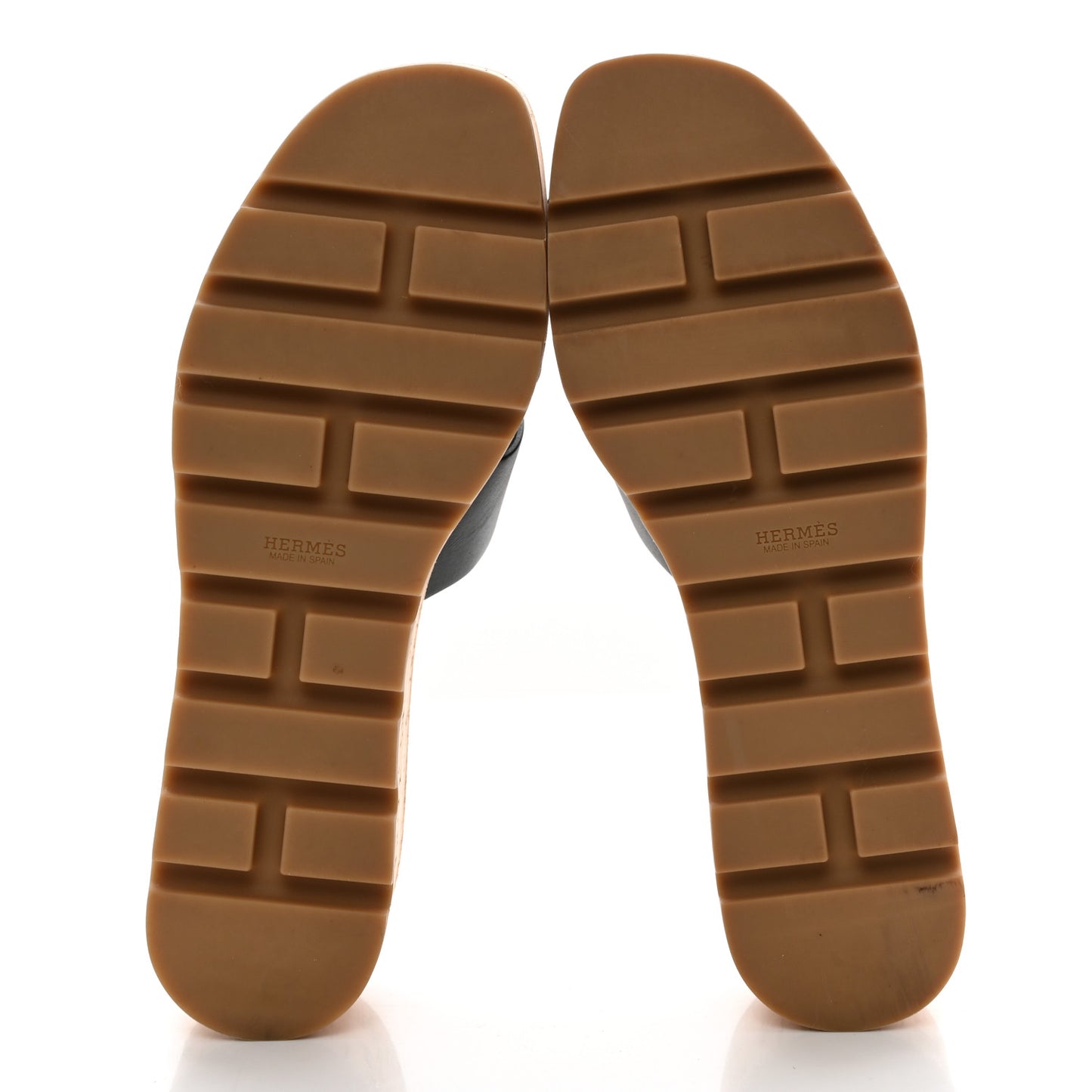 Calfskin Cork Eze 30 Sandals 41 Black