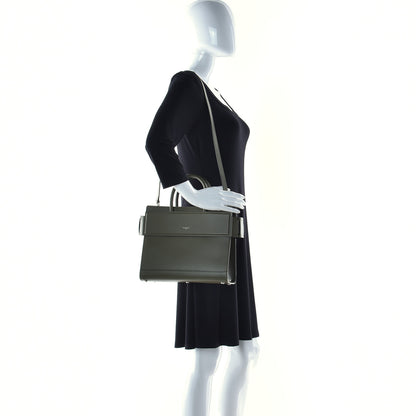 Givenchy Smooth Calfskin Small Horizon Satchel Khaki 4 of 12