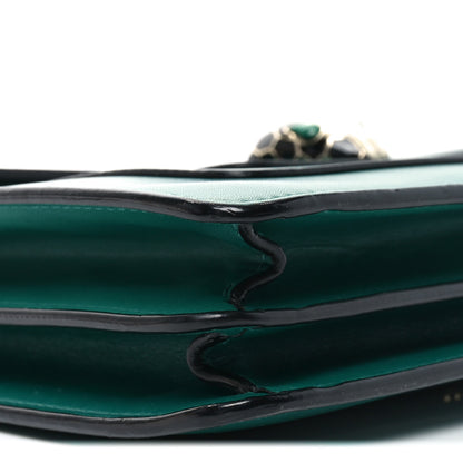 Bulgari Calfskin Serpenti Forever Shoulder Bag Emerald Green 8 of 9