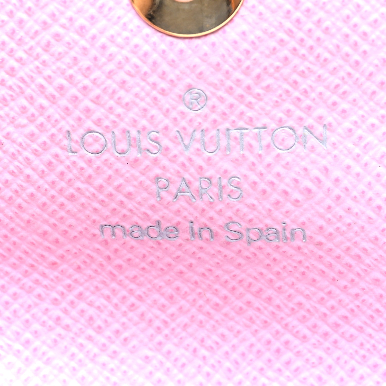 Louis Vuitton Monogram Multicolor Business Card Holder White Litchi 6 of 6