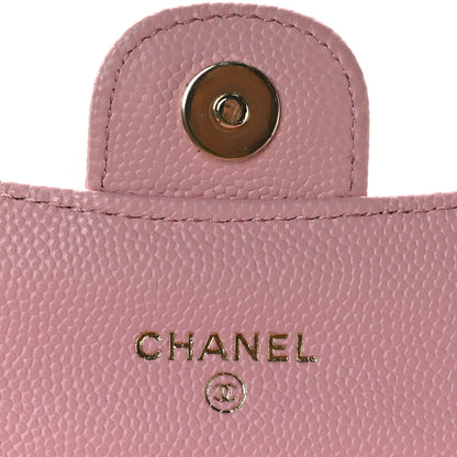Chanel Caviar Quilted Mini Clutch With Chain Pink 6 of 12