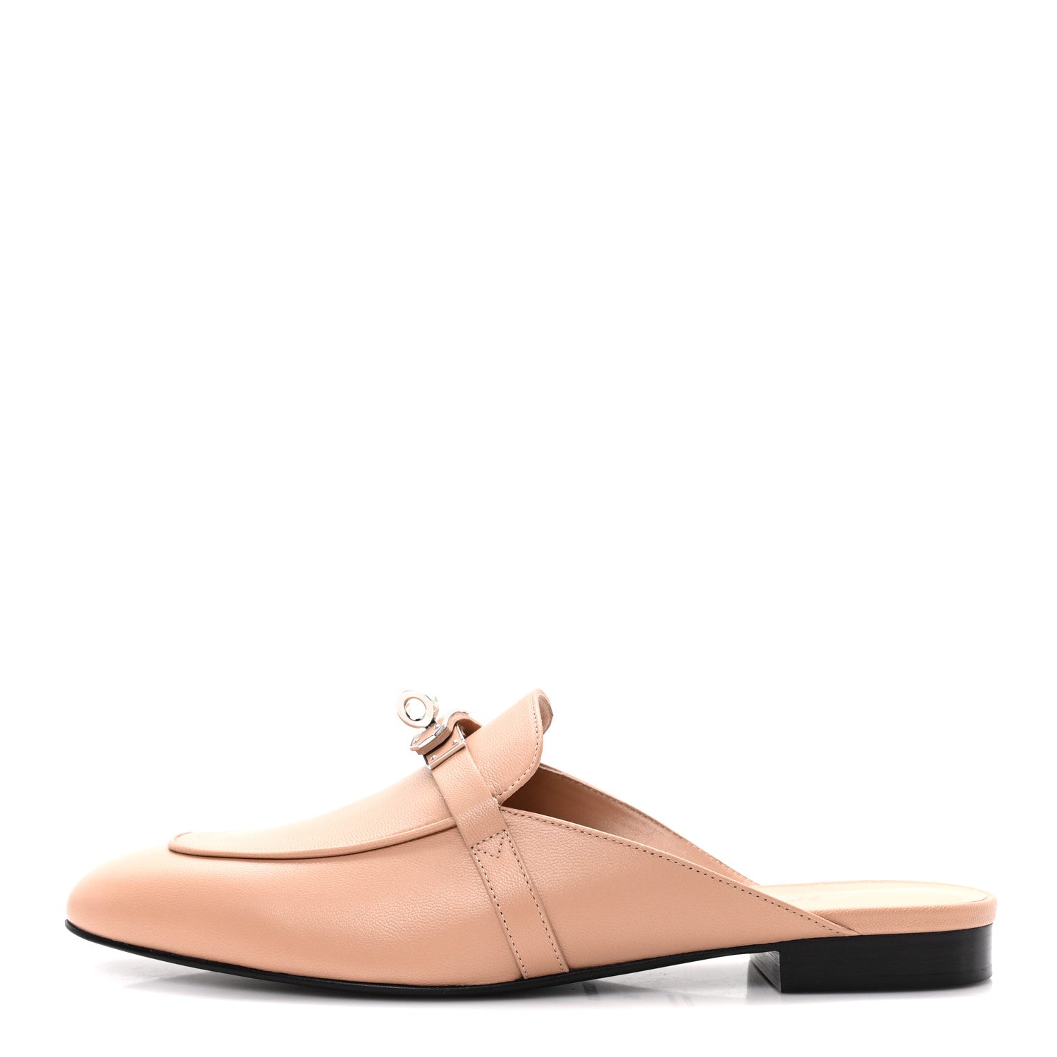 Hermes Calfskin Oz Mules 39 Beige Nude 1 of 10