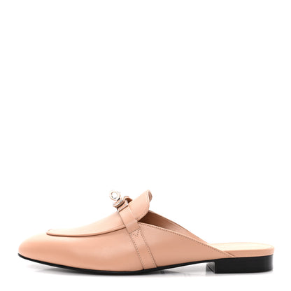 Hermes Calfskin Oz Mules 39 Beige Nude 1 of 10