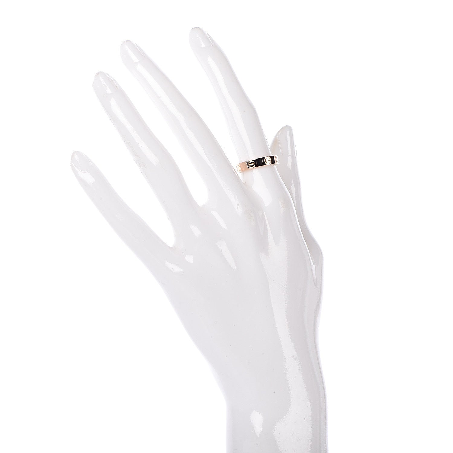 Cartier 18K Pink Gold 3.5mm LOVE Wedding Band Ring 50 5.25 2 of 4