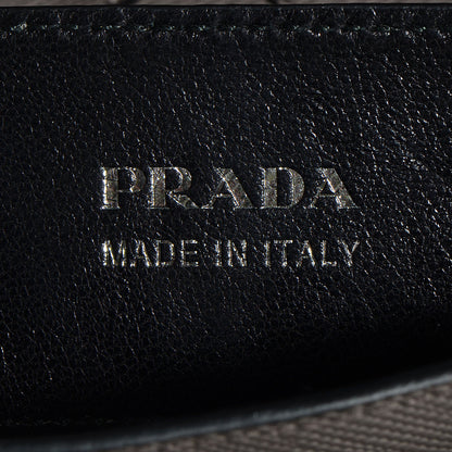 Prada Saffiano Cuir Double Handle Tote Argilla 13 of 14