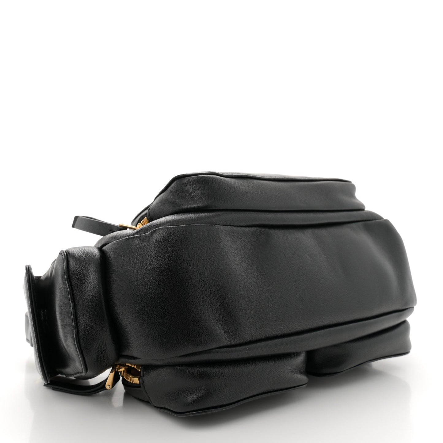 Nappa Multi Pocket Hobo Black