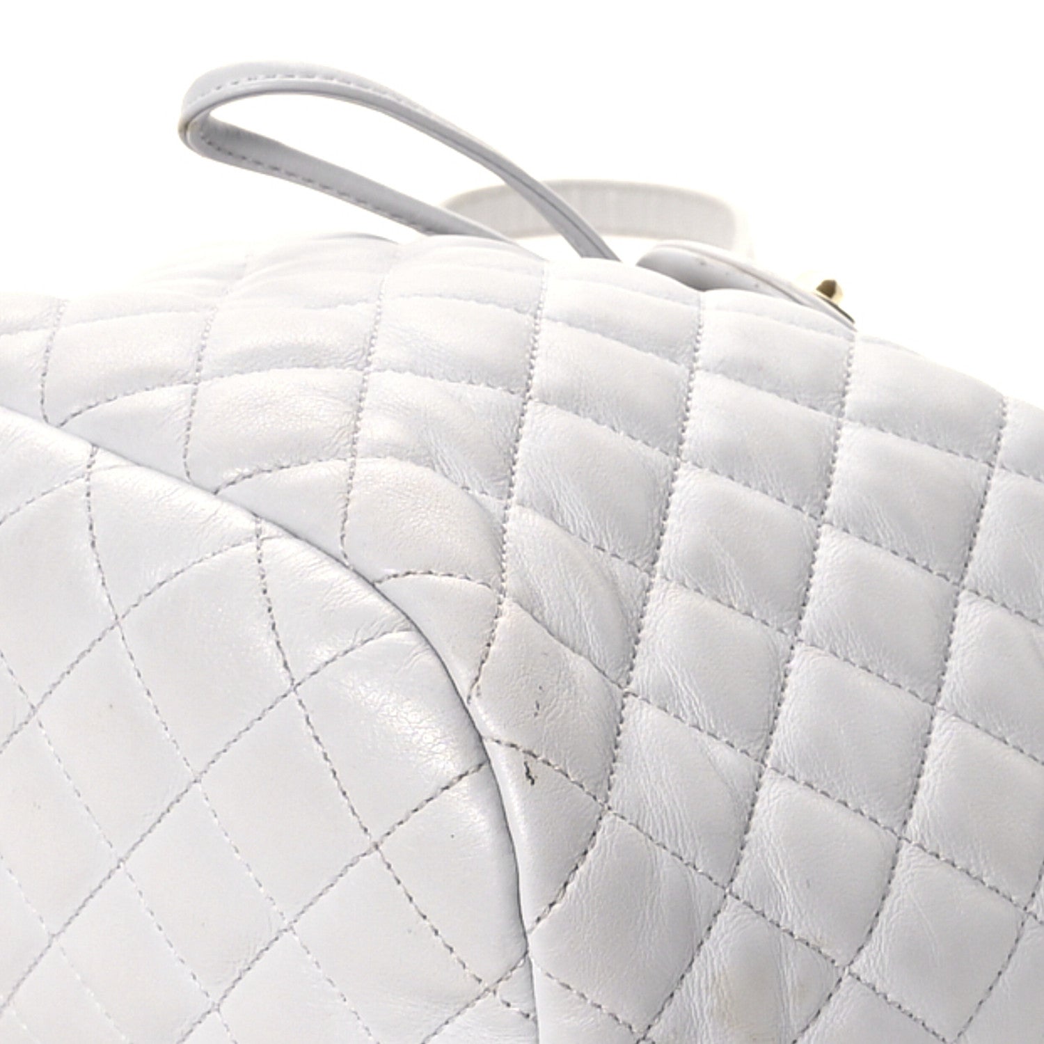 Chanel Calfskin Quilted Small Urban Spirit Backpack Grey 10 of 14