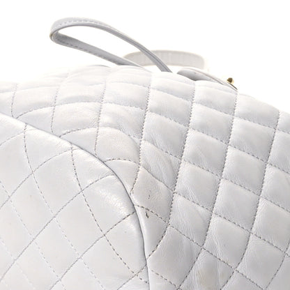 Chanel Calfskin Quilted Small Urban Spirit Backpack Grey 10 of 14