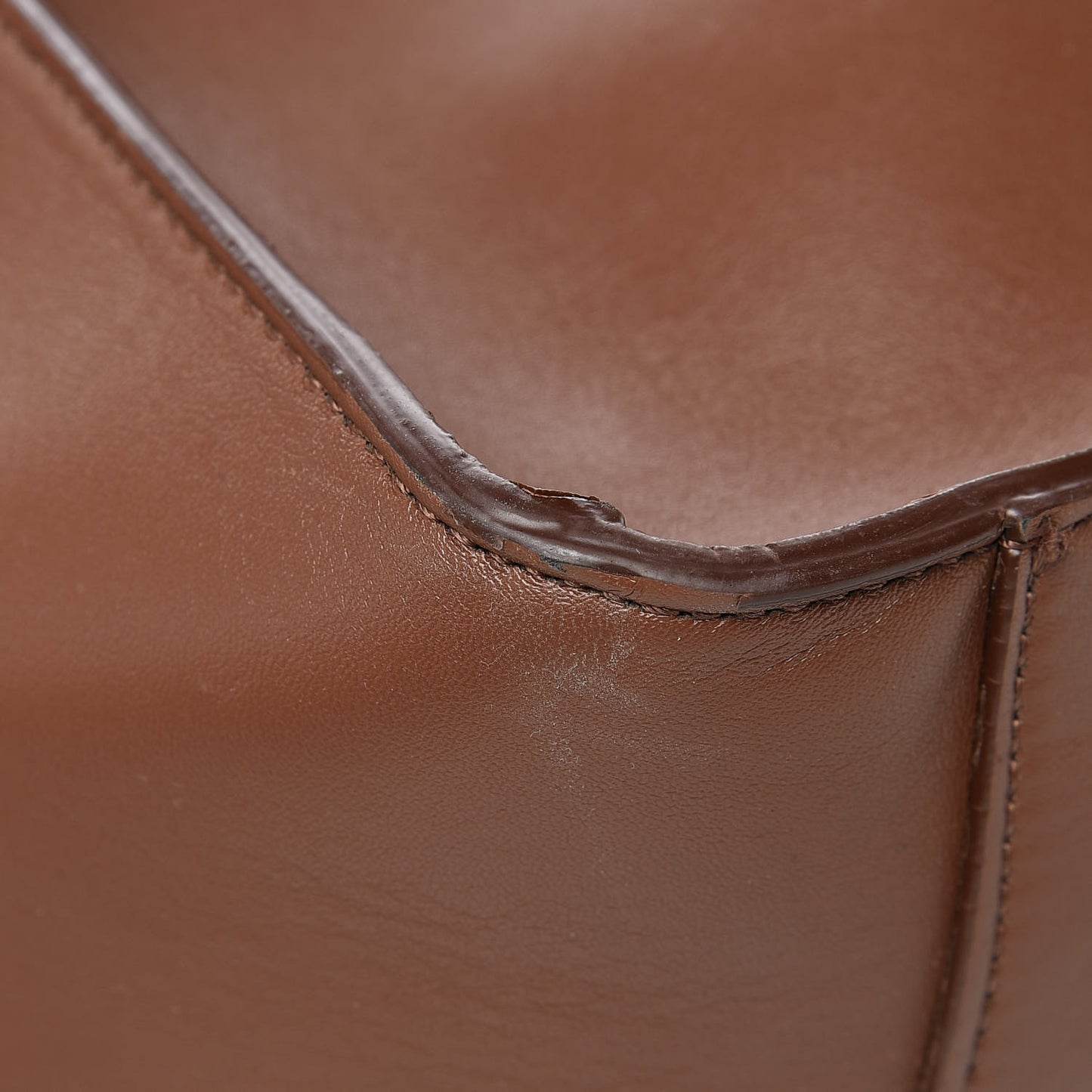 Eco Alter Nappa East West Perforated Tote Brown