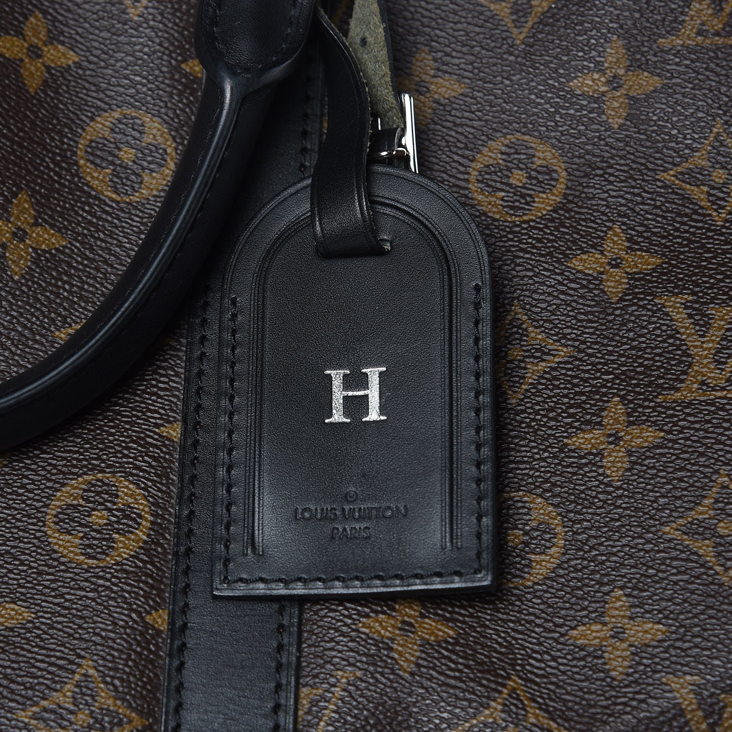 Louis Vuitton Monogram Macassar Keepall Bandouliere 55 10 of 10