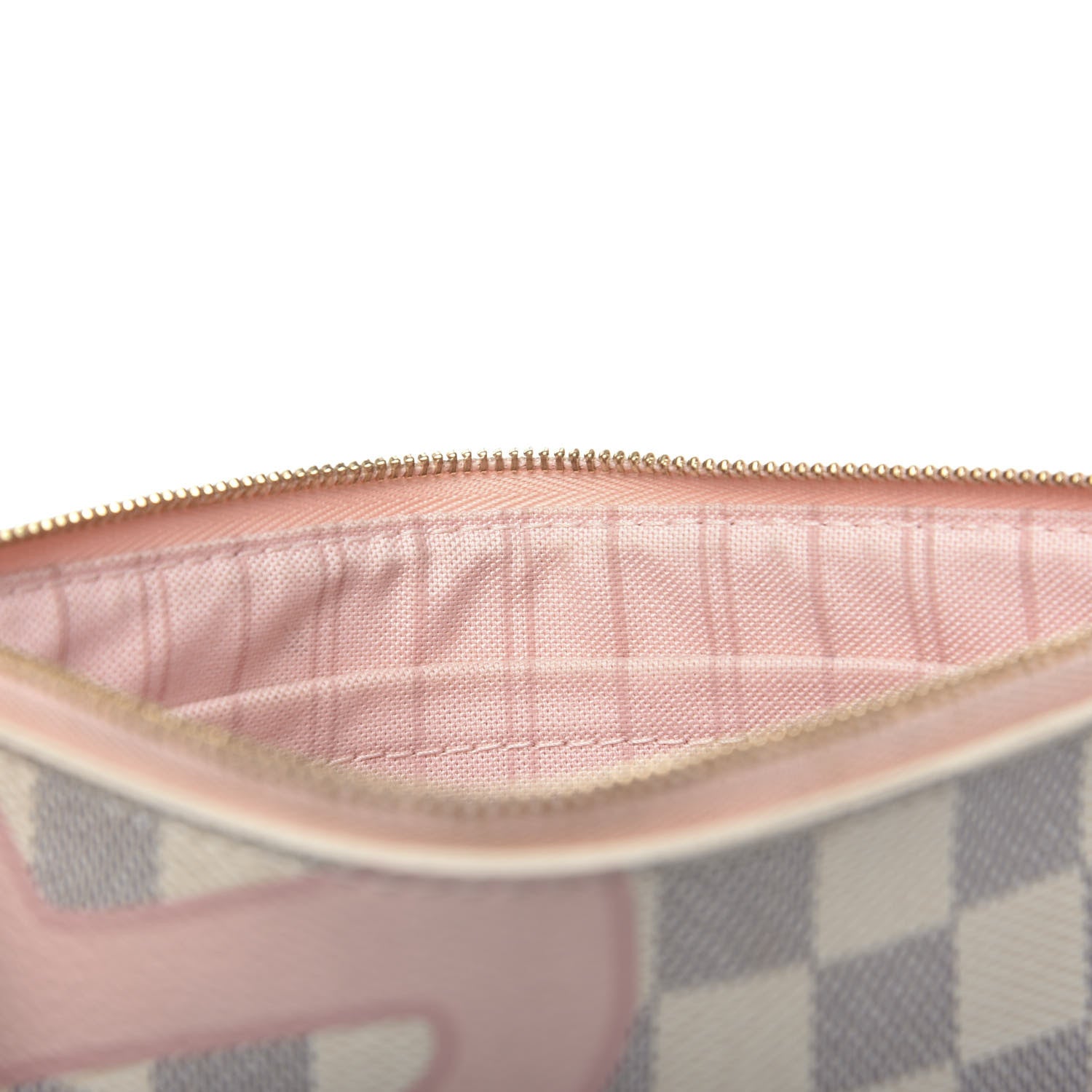 Louis Vuitton Damier Azur Tahitienne Neverfull MM GM Pochette 6 of 10
