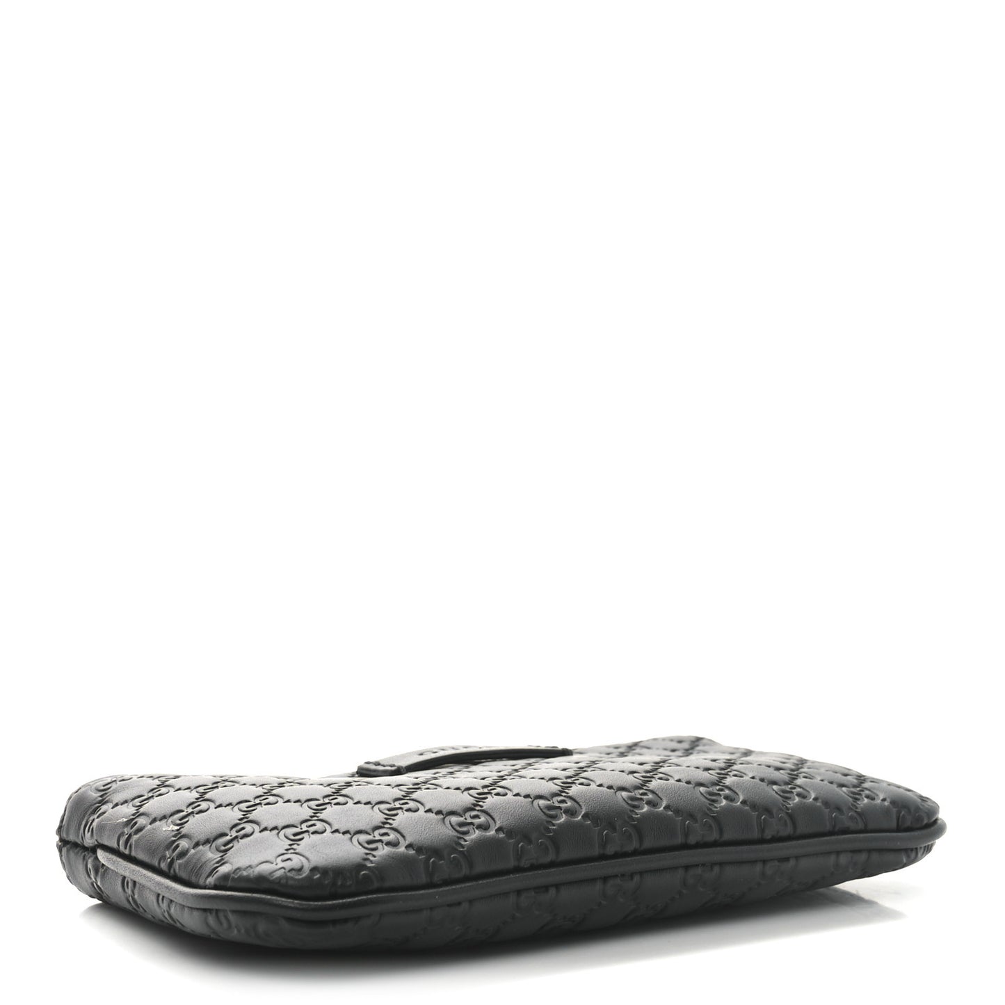 Microguccissima Key Ring Coin Case Black
