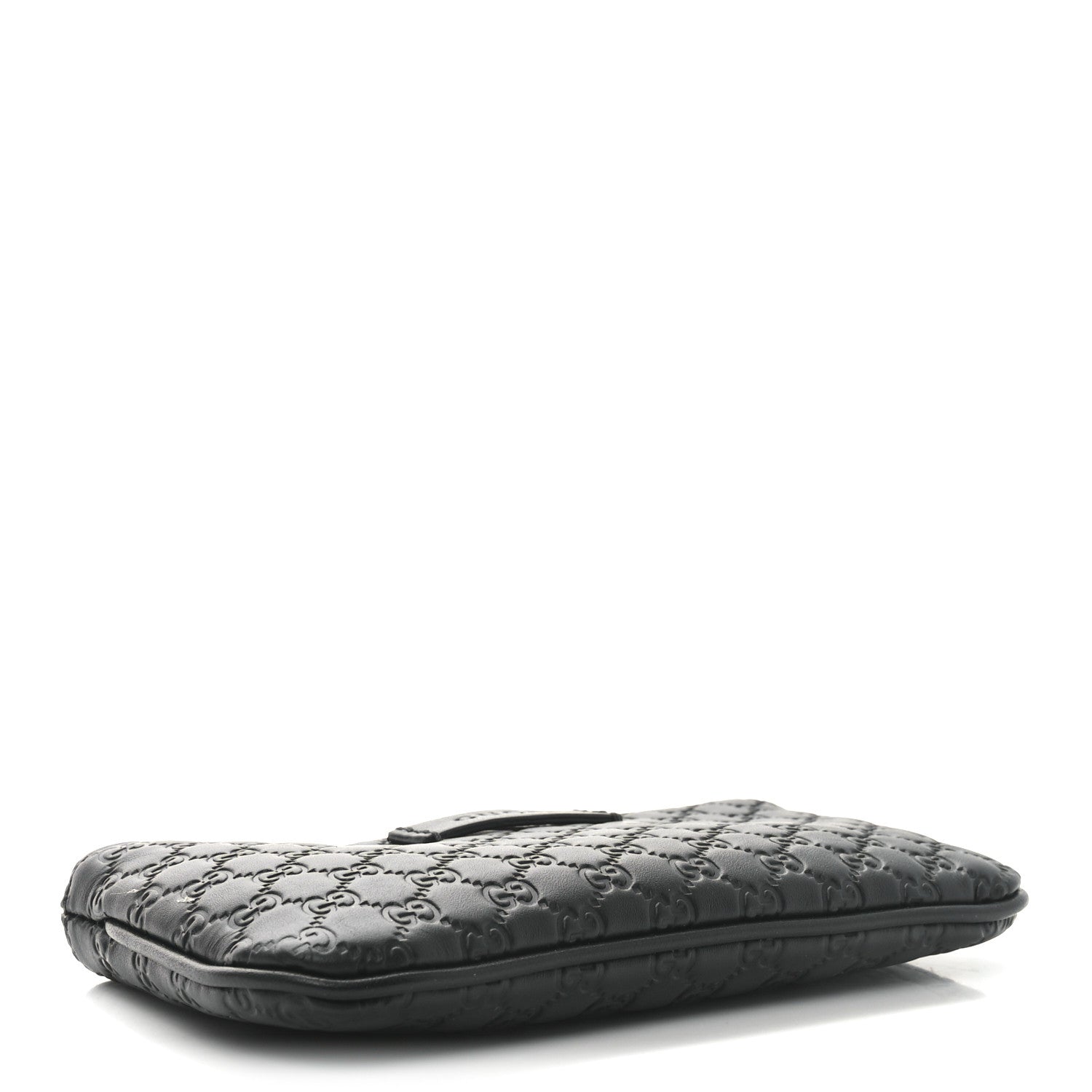 Gucci Microguccissima Key Ring Coin Case Black 4 of 8