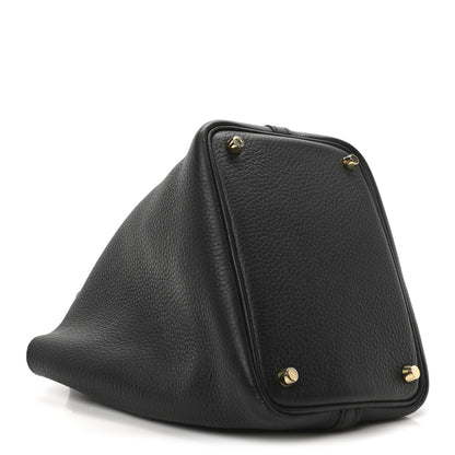 Hermes Taurillon Clemence Picotin Lock 18 PM Black 4 of 9