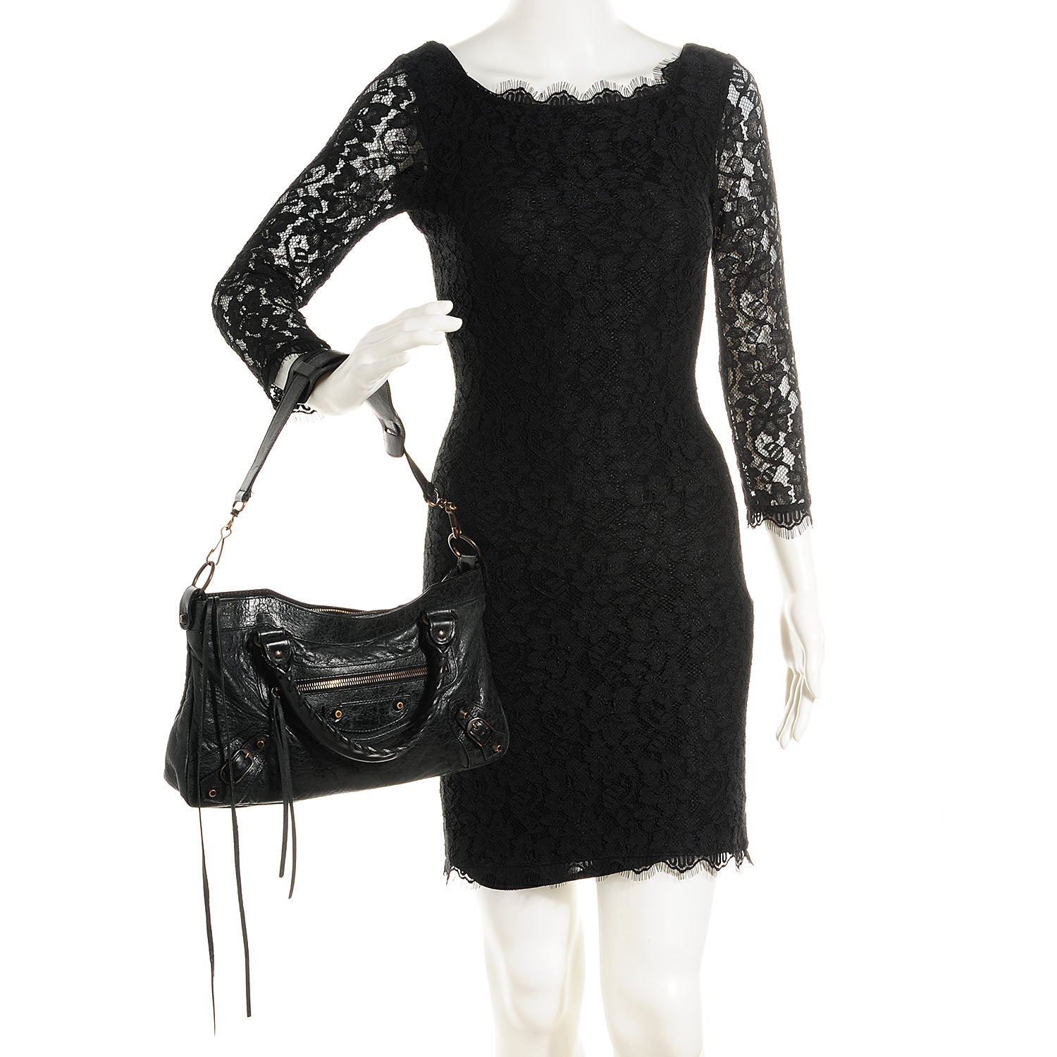 Balenciaga Agneau First Black 2 of 26