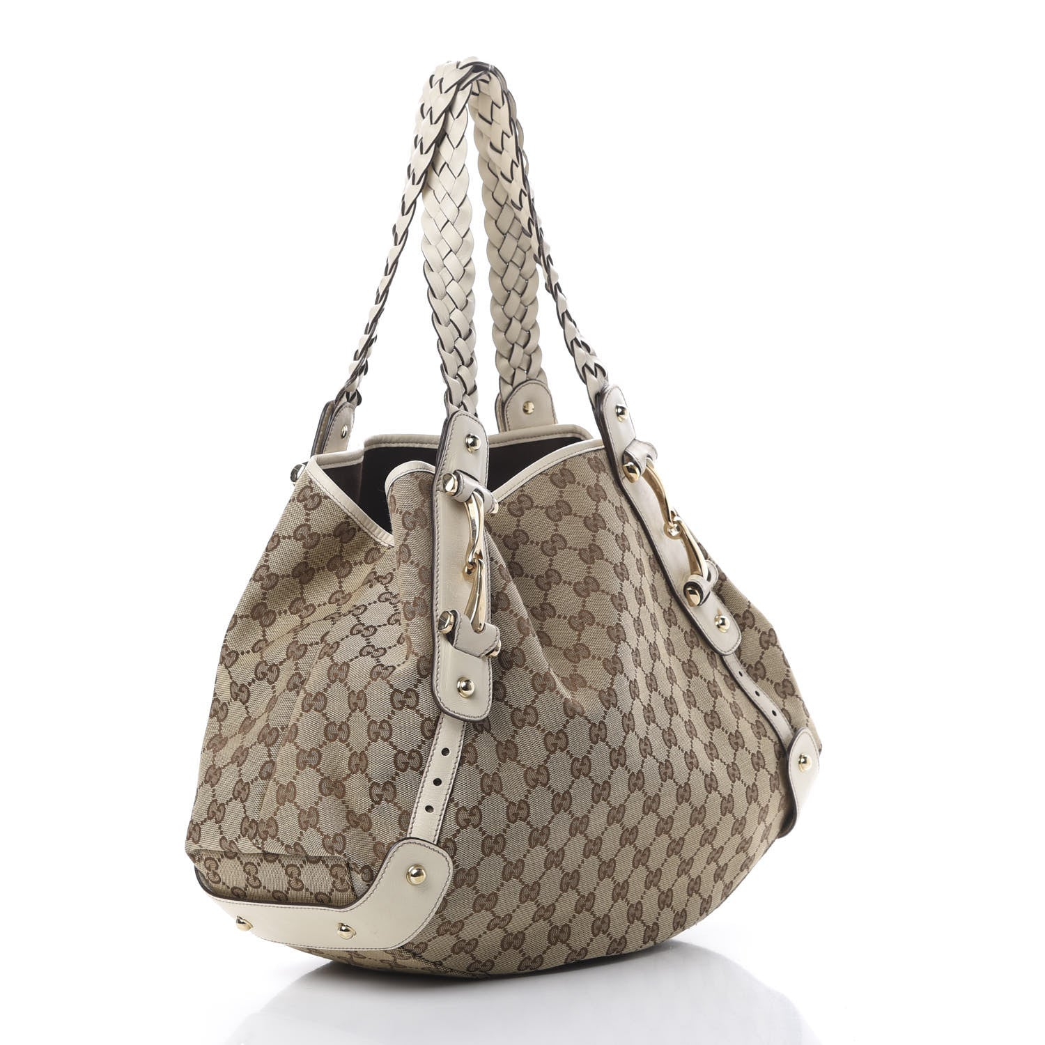 Gucci Monogram Medium Pelham Shoulder Bag Off White 2 of 11